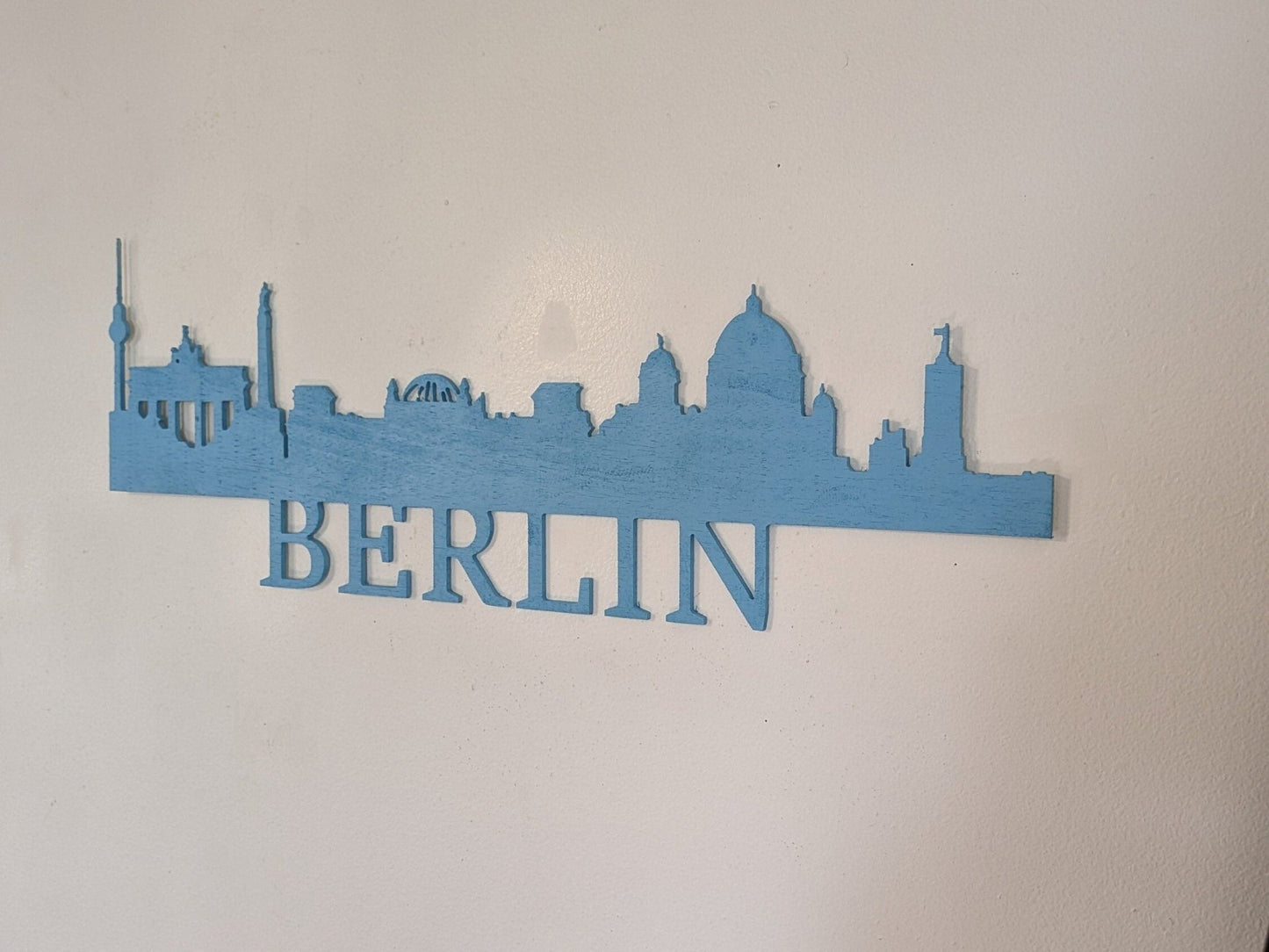 Berlin Skyline Sign, Berlin Wood Sign, Berlin LED Sign, Berlin Skyline Wall Art, Berlin Gift, Wall Decoration, Custom Sign - TitanOakDecor