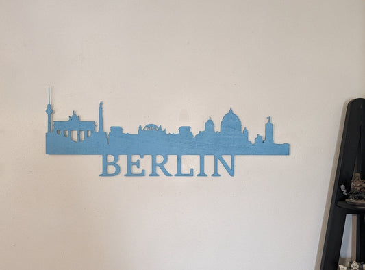 Berlin Skyline Sign, Berlin Wood Sign, Berlin LED Sign, Berlin Skyline Wall Art, Berlin Gift, Wall Decoration, Custom Sign - TitanOakDecor
