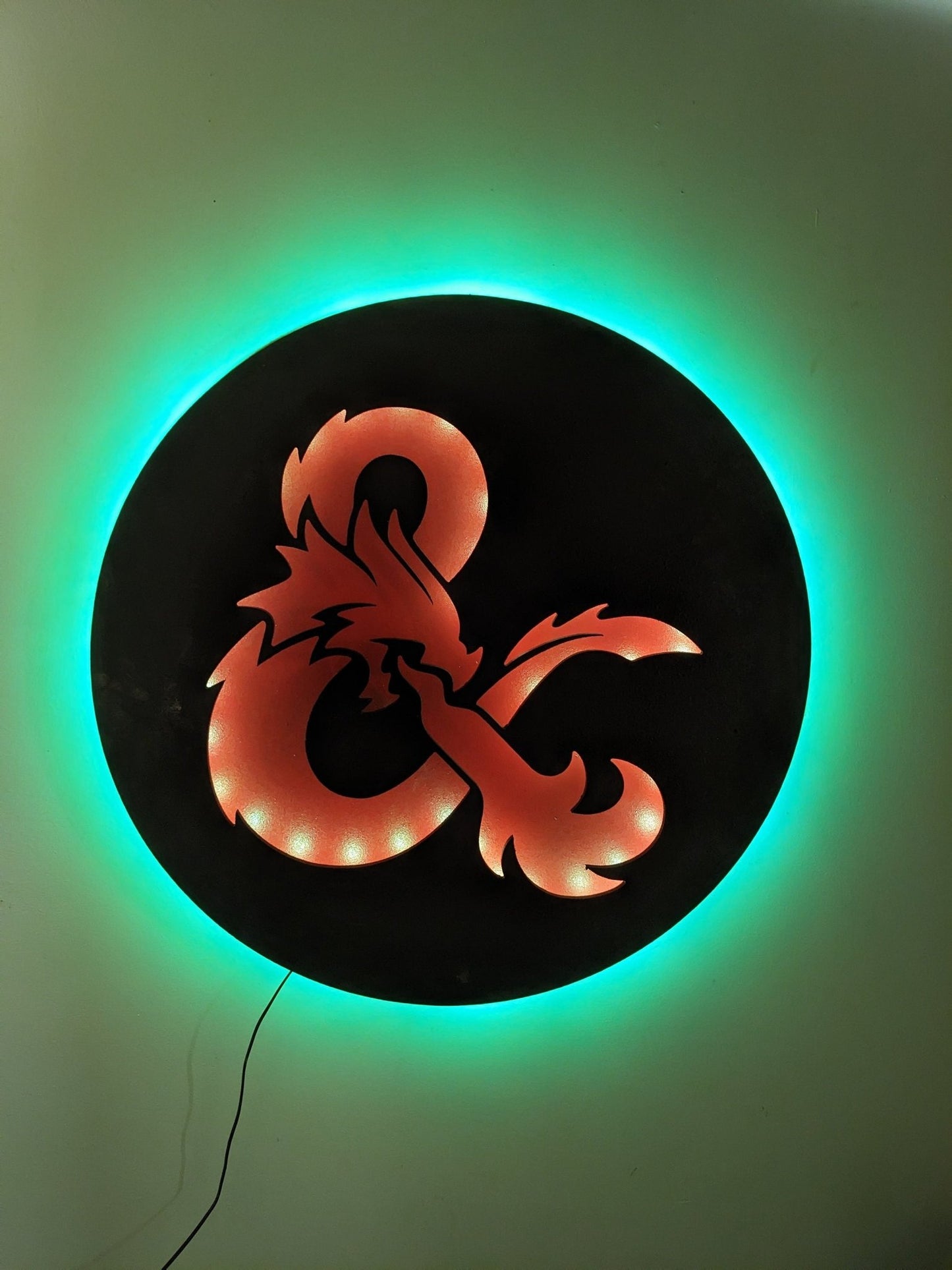 Dungeons & Dragons LED Wall Art - TitanOakDecor