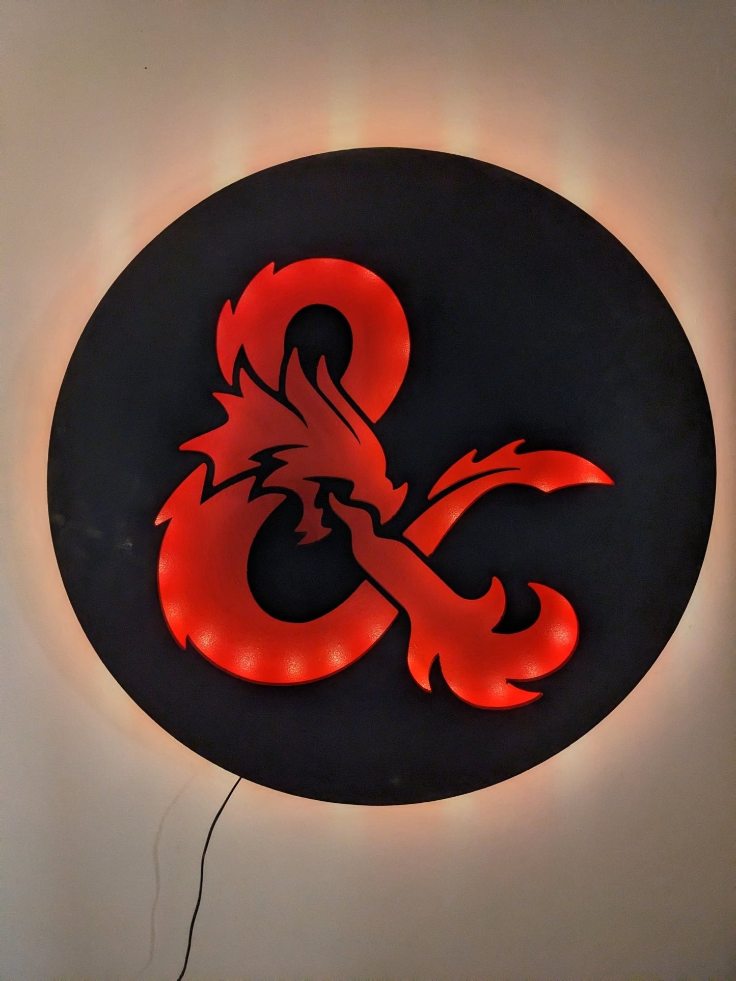 Dungeons & Dragons LED Wall Art - TitanOakDecor