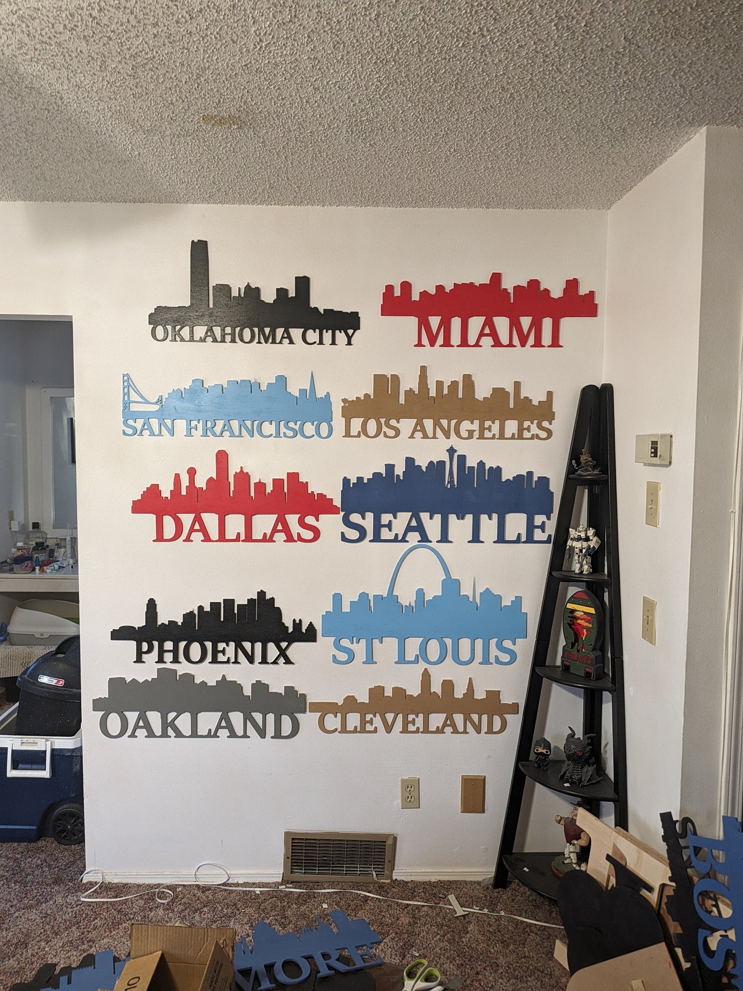 Baltimore Skyline Sign, Baltimore Wood Sign, Baltimore Sign, Baltimore Skyline Wall Art, Baltimore Gift, wall decoration, Custom Sign