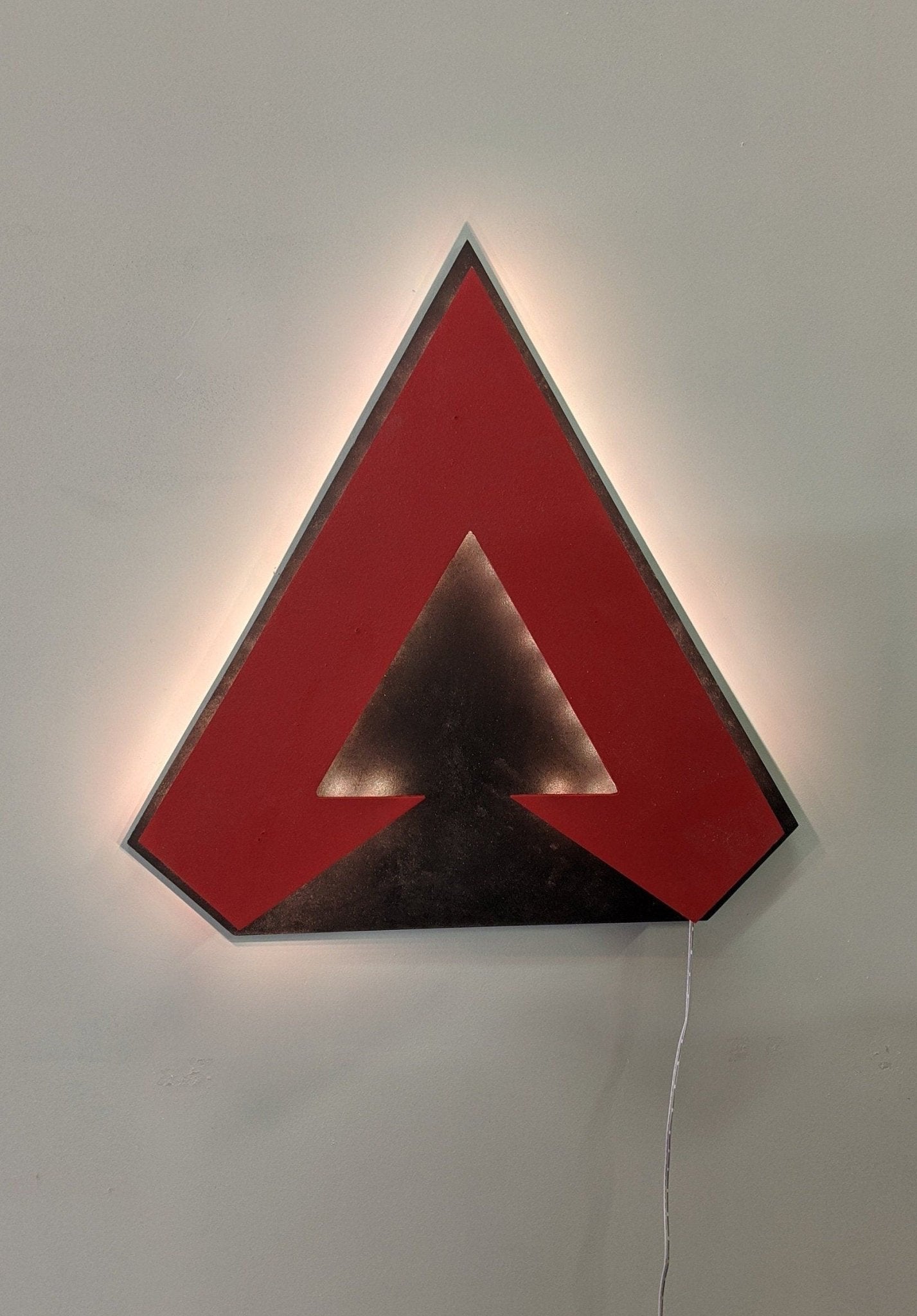 Illuminated Apex Legends LED Wall Art, Glow in the dark wall art, Game Room Decor, Nerdy Decor, LED decoration, Custom Sign Gift - TitanOakDecor