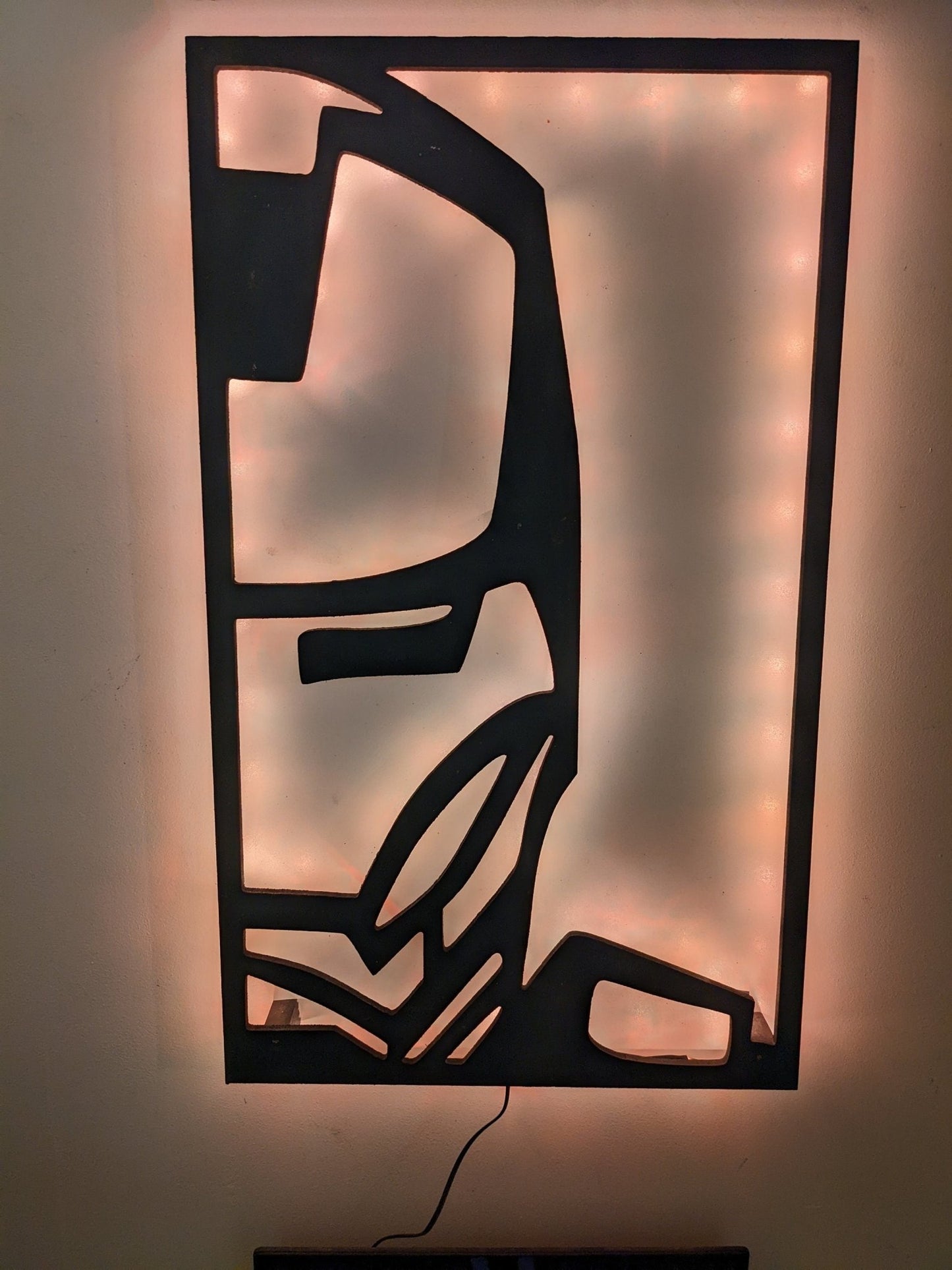 Iron Man LED Wall Art - TitanOakDecor