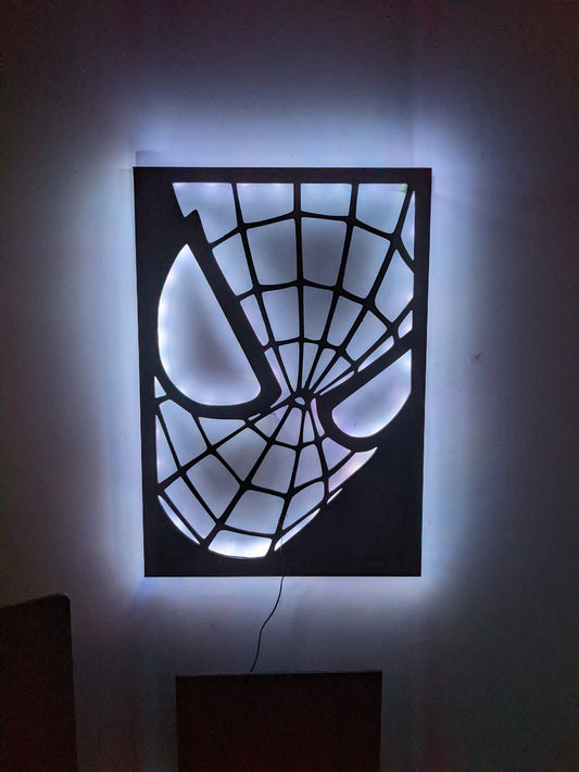 Spiderman LED Wall Art - TitanOakDecor