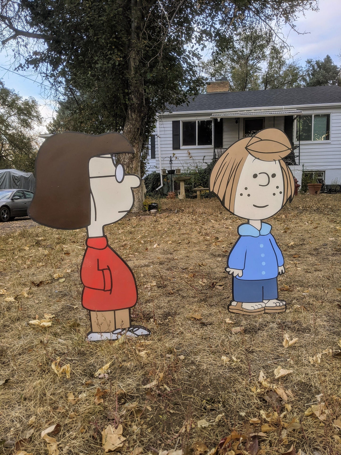 Peanuts Christmas Tree Yard Set