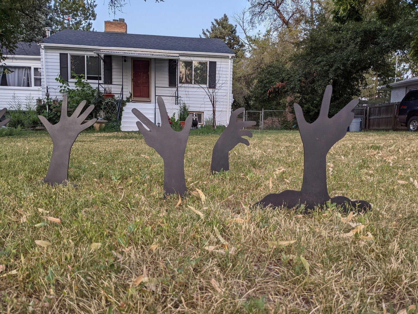 Halloween Scary Zombie Arms Yard Art Decorations (Set of 8) - TitanOakDecor