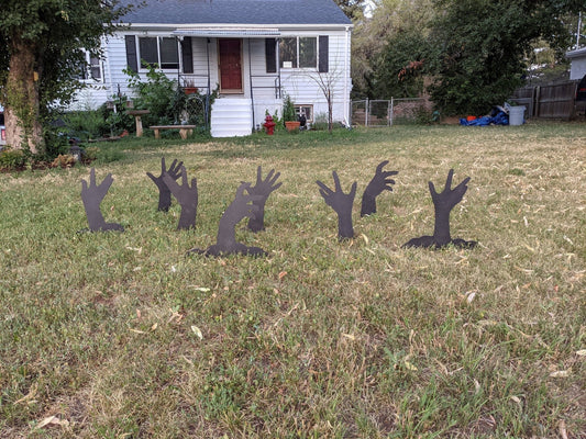 Halloween Scary Zombie Arms Yard Art Decorations (Set of 8) - TitanOakDecor