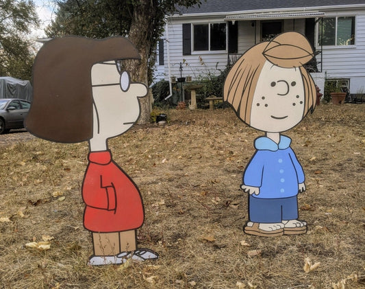 Patty and Marcie Yard Art - TitanOakDecor