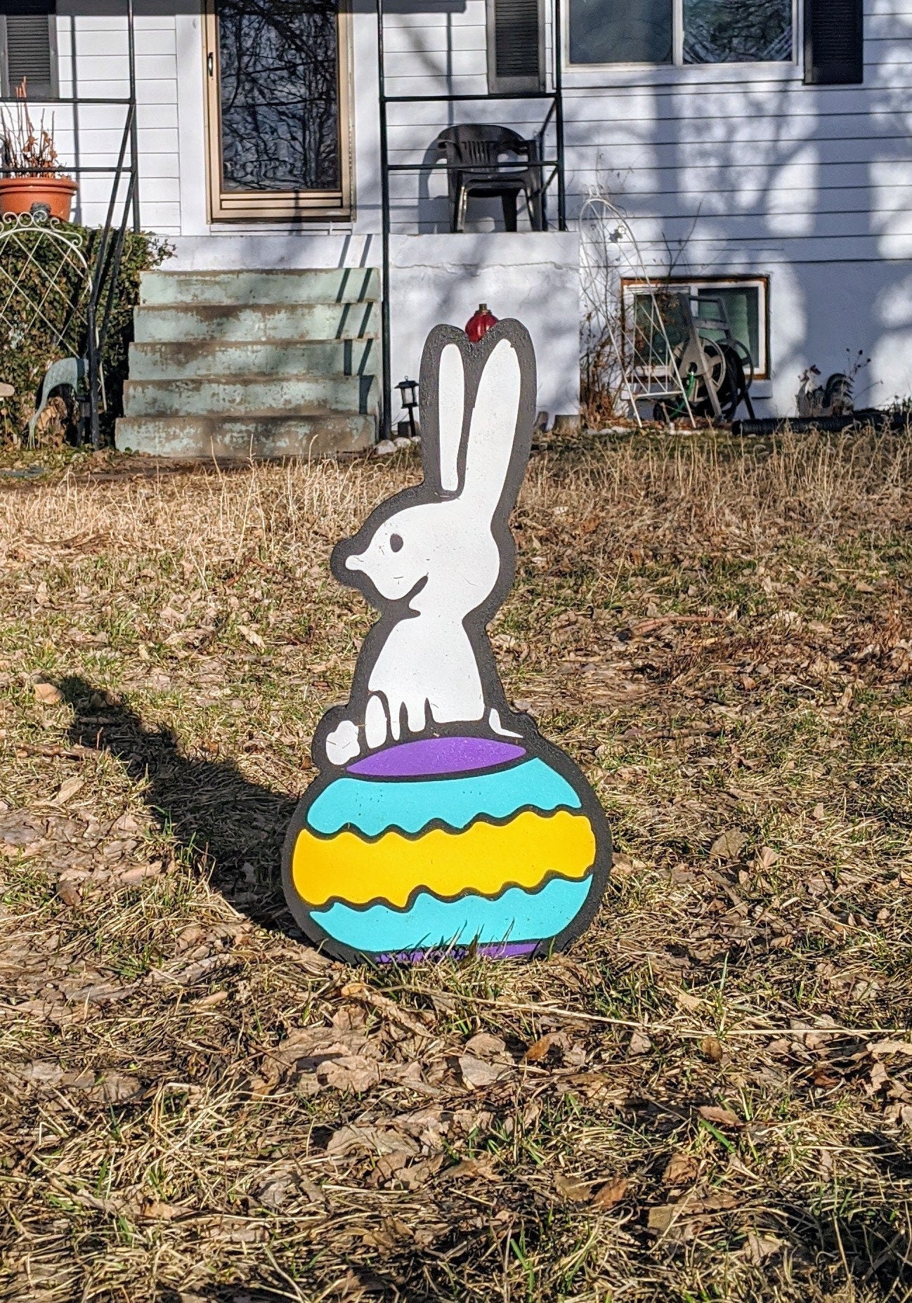 Snoopy and Woodstock 3 Piece Easter Yard Art Set - TitanOakDecor