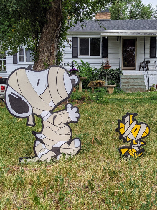 Snoopy and Woodstock Halloween Set - TitanOakDecor