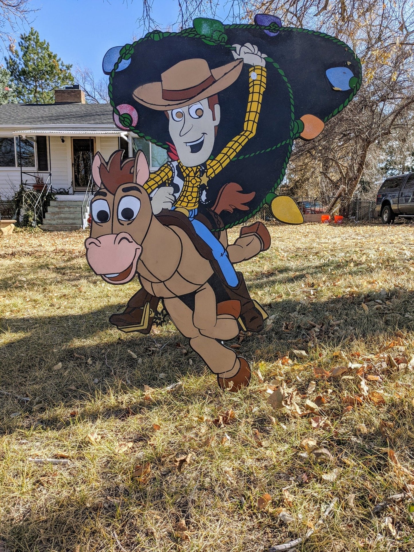 Toy Story Christmas Celebration Yard Art Set - TitanOakDecor