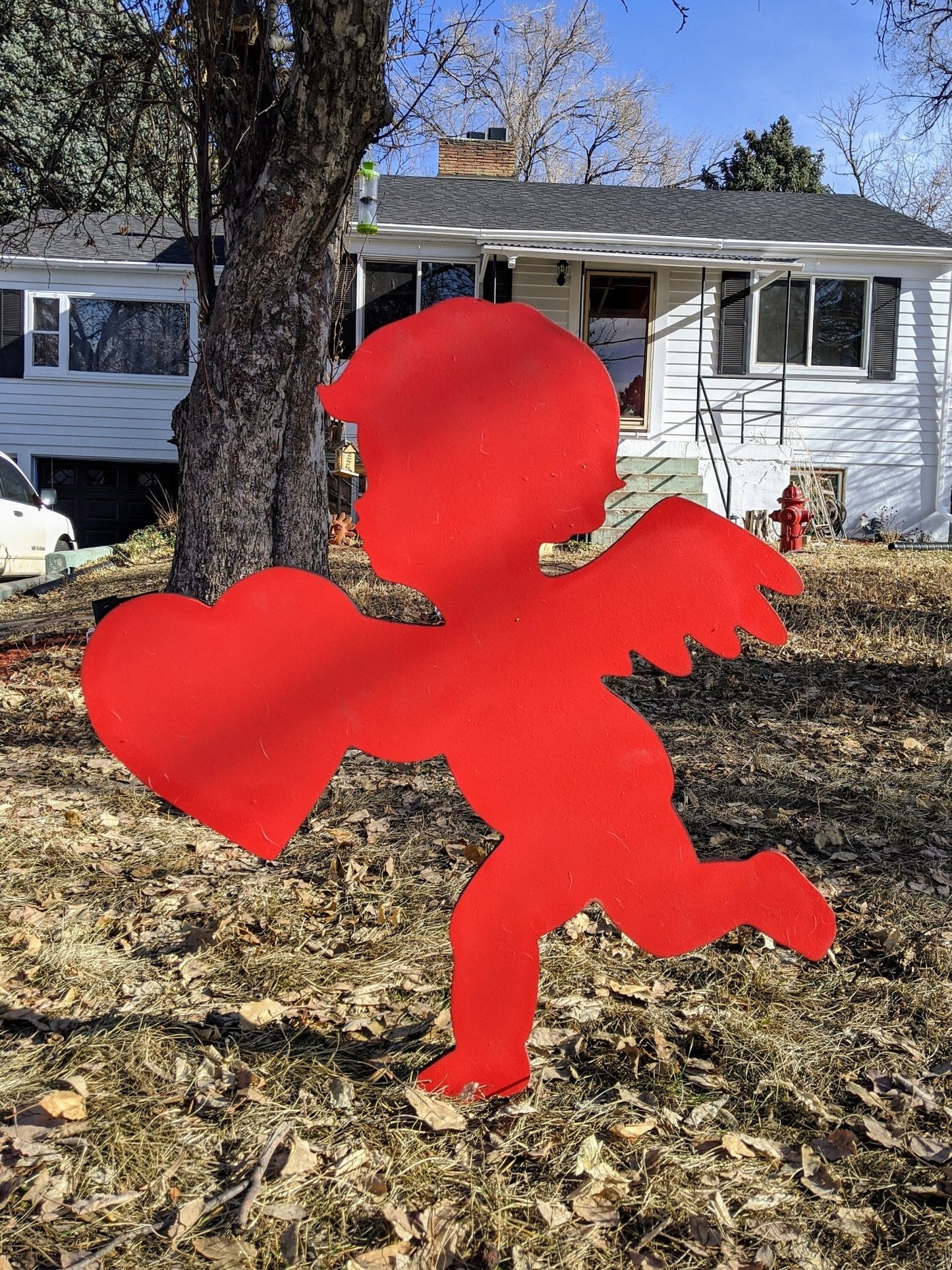 Valentines Day Cupids Yard Art - TitanOakDecor