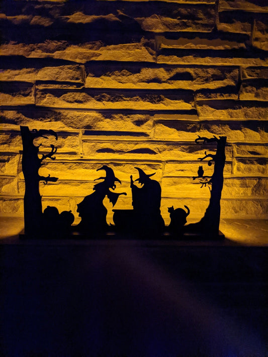 Witchy Window and Mantle Decor - TitanOakDecor