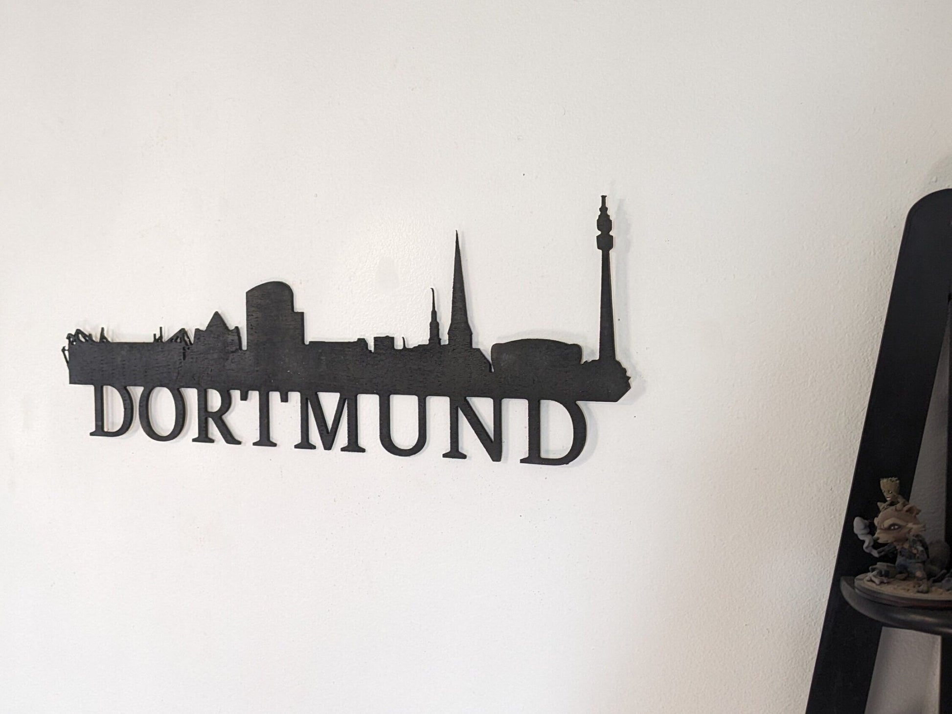 Dortmund Skyline Sign, Dortmund Wood Sign, Dortmund LED Sign, Dortmund Skyline Wall Art, Dortmund Gift, Wall Decoration, Custom Sign - TitanOakDecor