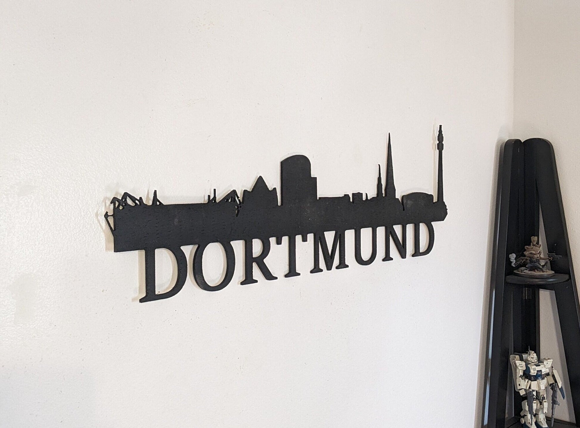 Dortmund Skyline Sign, Dortmund Wood Sign, Dortmund LED Sign, Dortmund Skyline Wall Art, Dortmund Gift, Wall Decoration, Custom Sign - TitanOakDecor