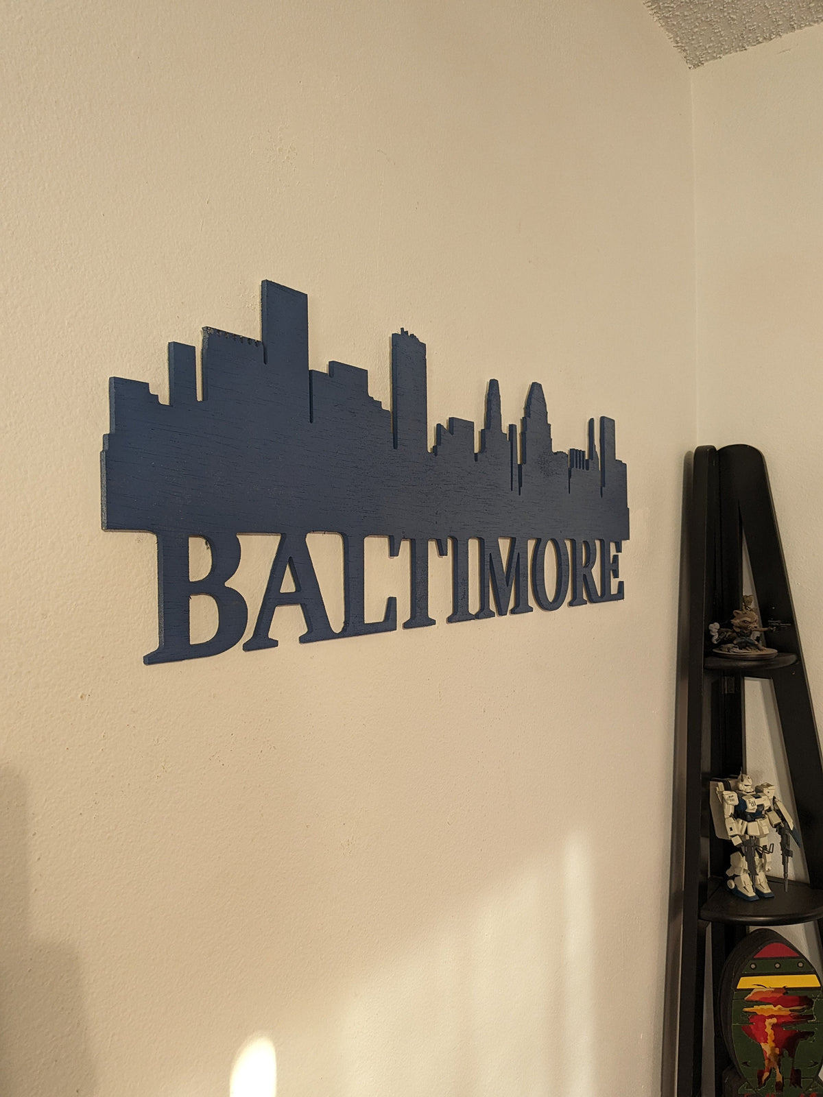 Baltimore Skyline Sign, Baltimore Wood Sign, Baltimore Sign, Baltimore Skyline Wall Art, Baltimore Gift, wall decoration, Custom Sign