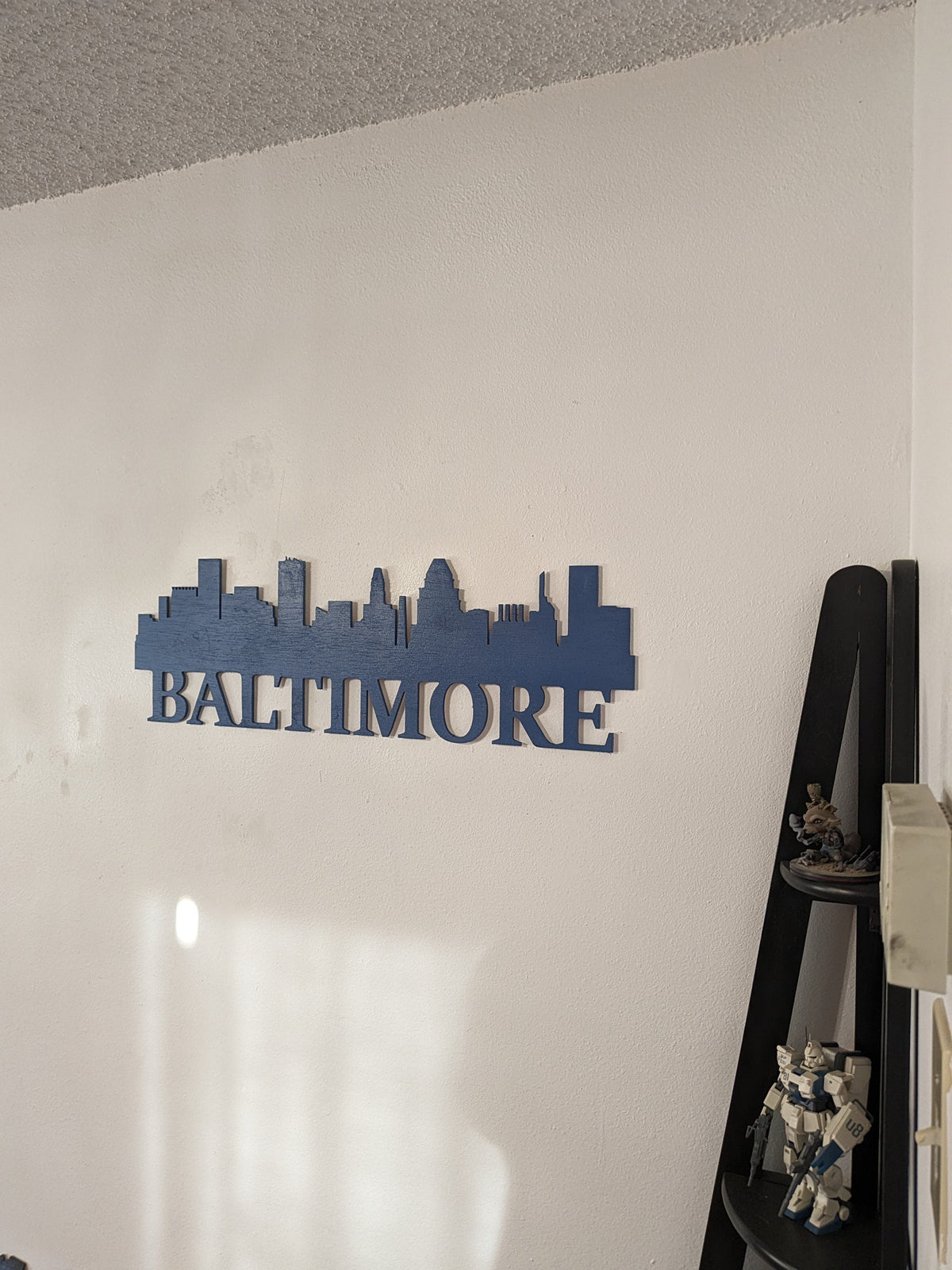 Baltimore Skyline Sign, Baltimore Wood Sign, Baltimore Sign, Baltimore Skyline Wall Art, Baltimore Gift, wall decoration, Custom Sign