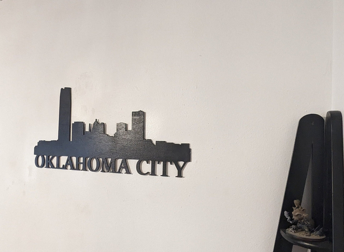 Oklahoma City Skyline Sign, Oklahoma City Wood Sign, Oklahoma City Sign, Oklahoma City Wall Art, Oklahoma City Gift, Custom City Sign