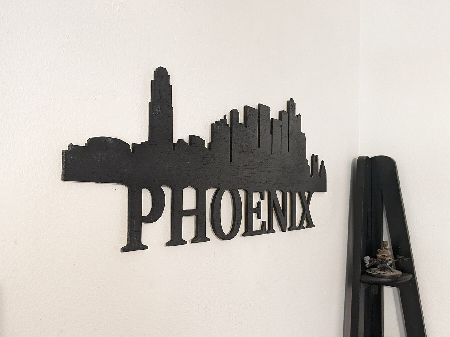 Phoenix Skyline Sign, Phoenix Wood Sign, Phoenix Sign, Phoenix Skyline Wall Art, Phoenix Gift, Wall Decoration, Custom City Sign