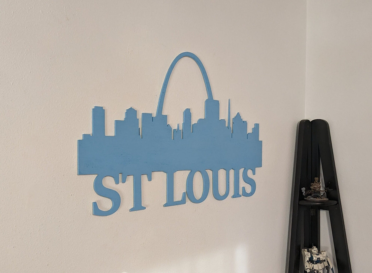 St Louis Skyline Sign, St Louis Wood Sign, St Louis Sign, St Louis Skyline Wall Art, St Louis Gift, Wall Decoration, Custom City Sign