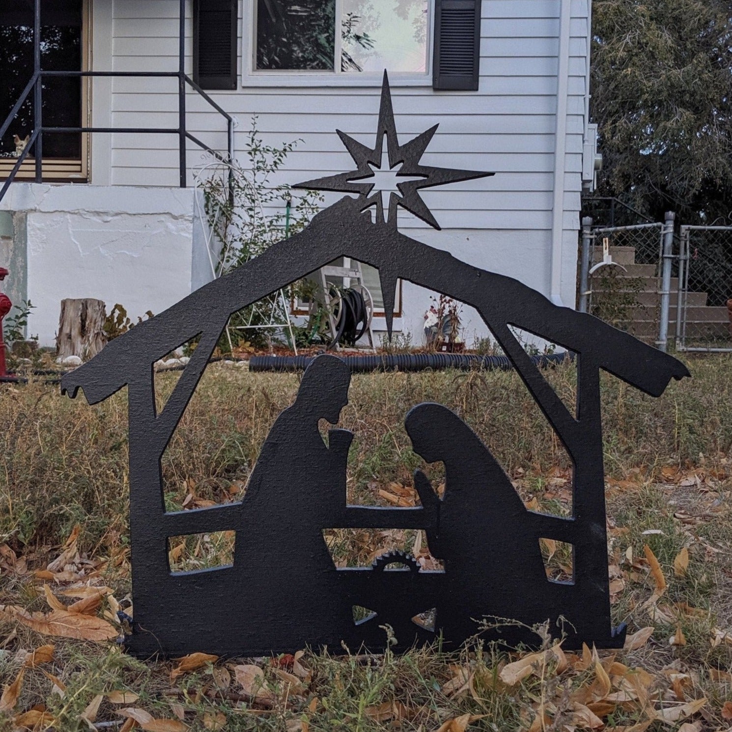 Outdoor Nativity Scene - TitanOakDecor