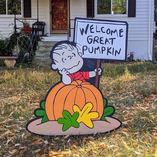 Peanuts Welcome Great Pumpkin - TitanOakDecor